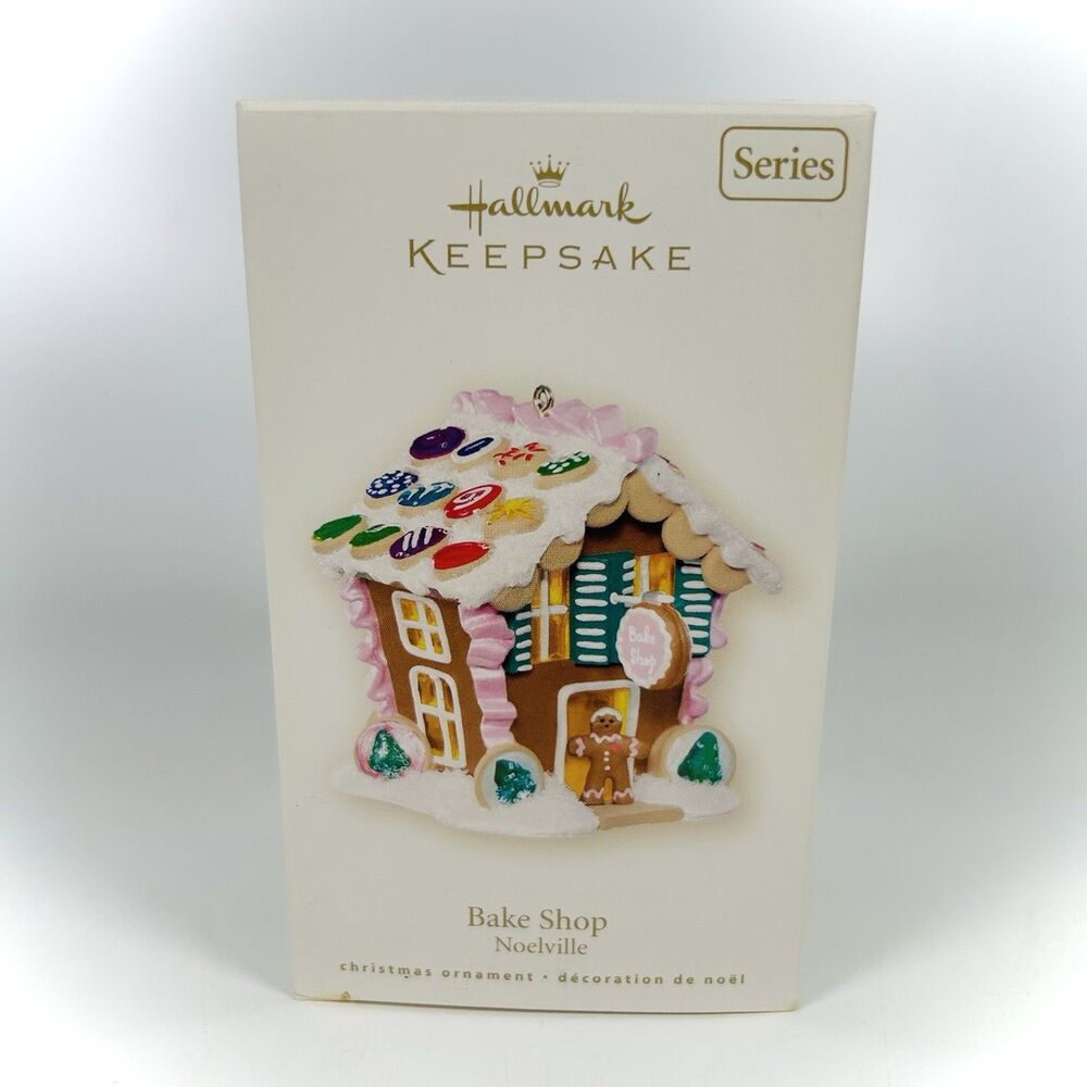 Hallmark Keepsake Bake Shop Noelville 2007 Ornament Second in Series Gingerbread